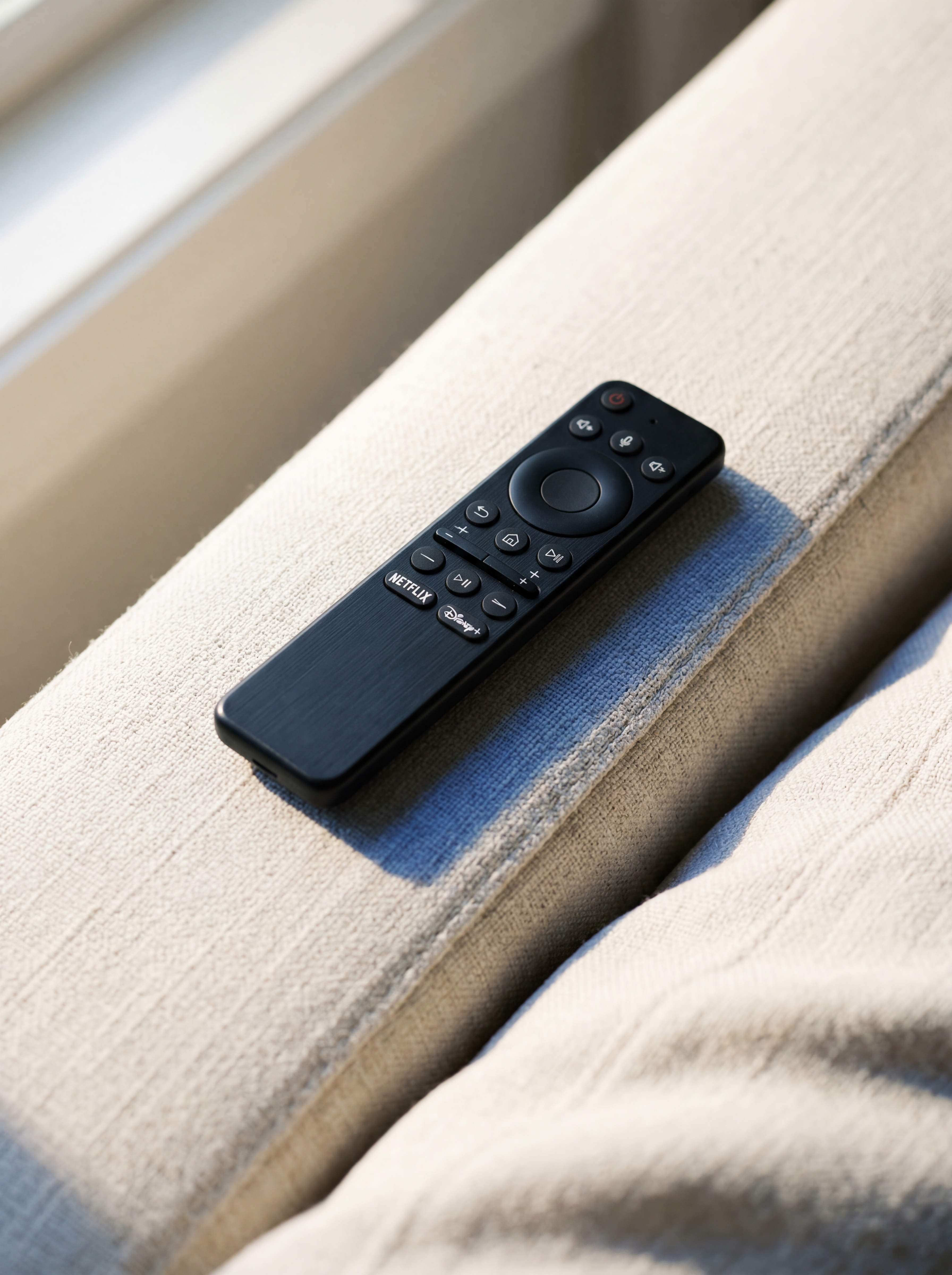 Familie kijkt samen tv in de woonkamer